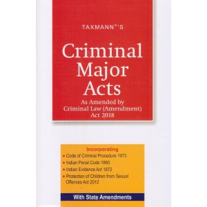 Taxmann's Criminal Major Acts 